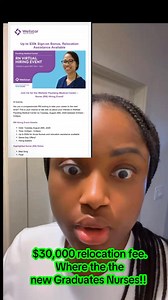 $30,000 relocation fee? I take it if I was a medsurg nurse. #Nurse | Ezinne Ebebe