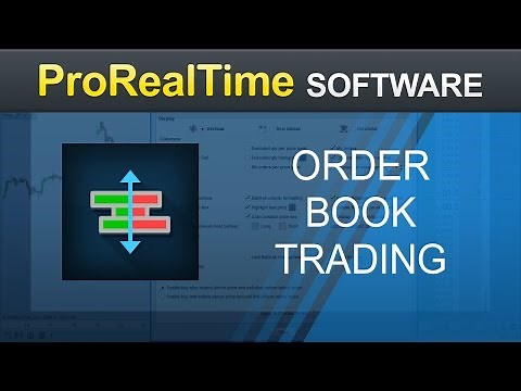 Trading from the order book (depth of market) - ProRealTime