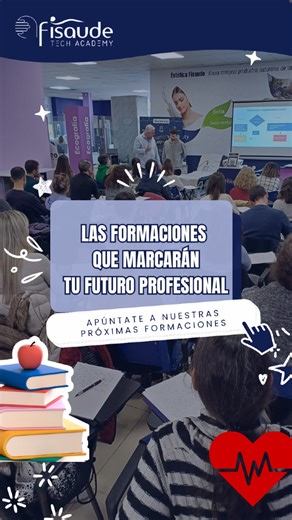🎓 En Fisaude Tech Academy no vienes solo a hacer cursos. Vienes a seguir creciendo como fisioterapeuta. El sector avanza, la tecnología evoluciona y la fisioterapia exige cada vez más especialización, criterio clínico y dominio de tecnologías clínicas para la evaluación y el tratamiento. Por eso, en Fisaude Tech Academy diseñamos formaciones que van más allá del aula: formación aplicada, exigente y alineada con la realidad clínica diaria. 📊 2025 habla por sí solo ✔️ 68 cursos realizados ✔️ Más