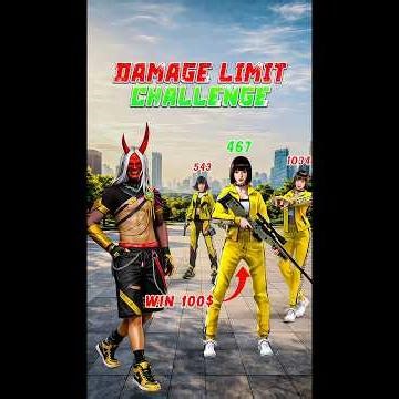 Max 500 Damage Win ₹100 😳