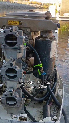 7.2K views · 77 reactions | 1979 70hp OMC (Johnson/Evinrude) in-line 3cyl 2-stroke. Can't kill them!  Outboard Madness #outboardmadness | Outboard Madness | Facebook