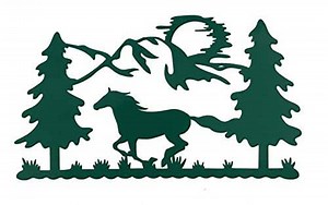 Custom Horse Vinyl Decal - Equestrian Bumper Sticker, for Tumblers, Laptops, Car Windows, Horseback Riding Decal
