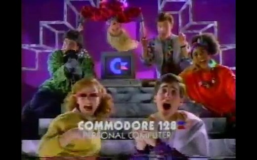 Commodore 128 广告 (1985年)