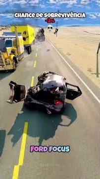 qual veículo sobreviver os acidentes #carros #jogos #simulator