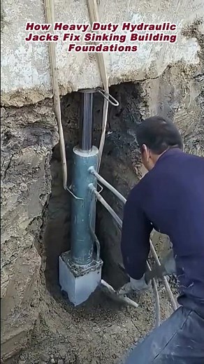 How Heavy Duty Hydraulic Jacks Fix Sinking Building Foundations