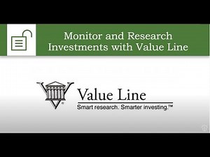 Invest Wisely with Value Line