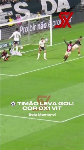 ⚽🔴⚫ RENÊ SCORES! CORINTHIANS 0-1 VITÓRIA | BRASILEIRÃO #soccer #Vitória