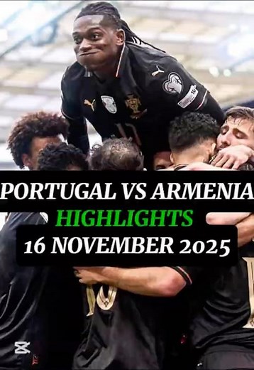 Portugal vs Armenia highlights 🔥