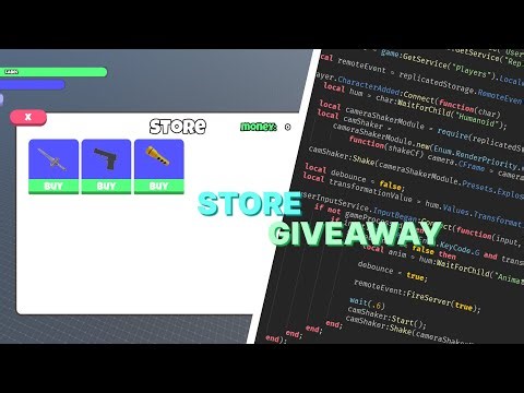 How to make a TOOL SHOP | Roblox Studio