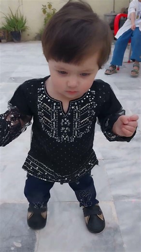 Cute Baby Girl Look 😍 | Black Fancy Dress for 1 Year Baby #shorts #viral #new