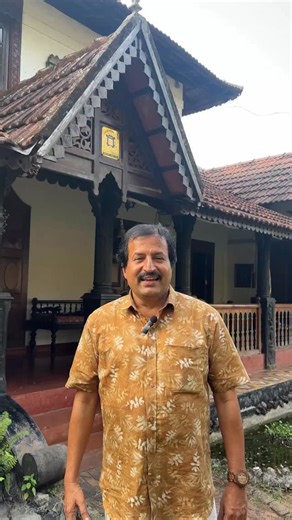Jayan Bilathikulam on Instagram: "A 130-year story remodeled into a living architecture studio — Meet Architect Jayan Bilathikulam. 📐✨ This 130-year-old ancestral home in Bilathikulam, Kozhikode, has been carefully restored and converted into the architecture studio of Designer Jayan Bilathikulam. The project preserves Kerala traditional architecture — courtyard, sloping tiled roof, timber columns and carved wood details — while adding modern studio spaces for creative work. 👉 Studio: Bilathik