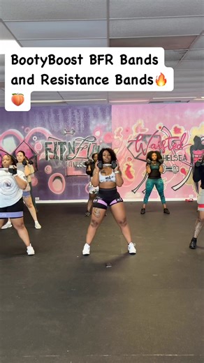 22K views · 542 reactions | BootyBoost BFR bands are available! Pair them with our resistance bands for a fire glute-building workout. Get yours today! Links in comments!! #mzfitnfly #fitnessjourney #noexcuses #fitmoms #bootcamp #bootypump | Fit N Fly Fitness | Facebook