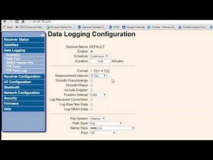 Configuring the NetR5 NetR9 Receiver for a Single Internet Base Station
