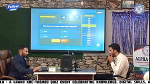 KBC STYLE QUIZ - PART 2 #KBCStyleQuiz #QuizCompetition #AlphaTechComputerInstitute #BaramullaEvents #KnowledgeIsPower #QuizTime #QuizLovers #BrainChallenge #SmartMinds #GKQuiz #TechQuiz #Baramulla #AlphaTechQuiz #QuizEvent #EducationalEvent | Alpha Tech Computer Institute Baramulla