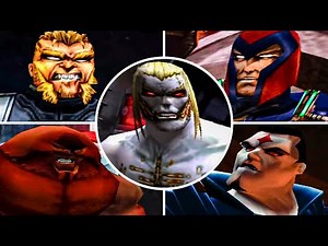 X2: Wolverine's Revenge PS2 - All Boss Fights & Ending | 4K 60FPS