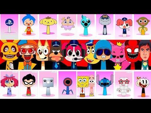❤️❤️ My Sprunki OC ALL Phases Incredibox Compilation COMPLETE livel 8 ❤️ #incredibox #sprunkioc