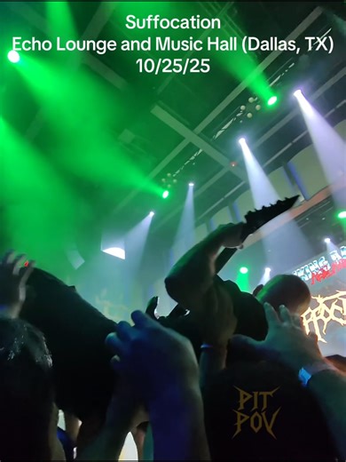 Crowd Surfing Guitar Skills at Wrecking Ball Metal Madness