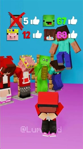 HELP EVERYONE ESCAPE FROM HEROBRINE 😭💀 - MAIZEN Minecraft Animation #shorts #maizen