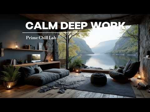 Cinematic Ambient Music - Calm Deep Work Music For Coding and Reading In Distraction Free