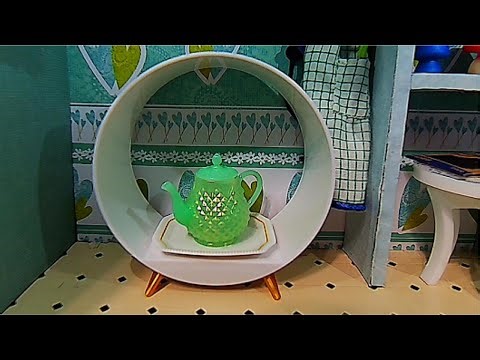 Creating a Mini Jade Teapot 🍃 | Mini Verse Resin Craft #miniverse #miniatures #craftingadventures