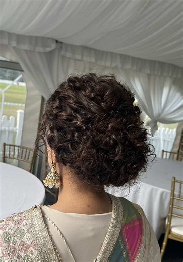 Curly Updo Tutorial for Natural Hair Styling