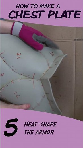 Cosplay armor: how to make a chest plate