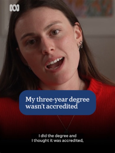 Tessa Coddington completed a three-year Bachelor of Property (Development, Investment and Valuation) at the International College of Management, Sydney. It was only once she graduated that she found out her course was not recognised by the Australian Property Institute, allegedly limiting her career prospects. After reading an ABC article about accreditation class actions launched against three public universities, she sought legal advice. #Degree #HigherEducation #Accreditation #SpecialistRepor