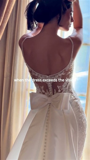 Fit-and-Flare Wedding Dress With Statement Train