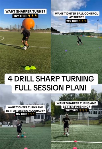 Unstoppable Turning Drills for Soccer Players
