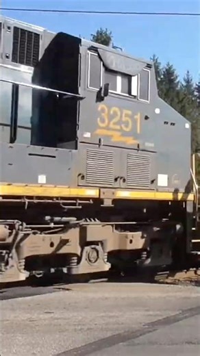 Two DPU’s on CSX I115 Intermodal Double Stack Train from Lodi, Ohio 11/2/2024 #shorts #csx #train