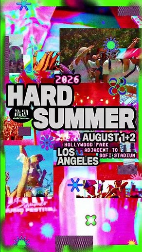HARD Summer 2026 Just Announced!