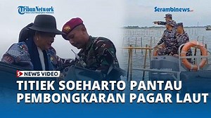 VIDEO Detik-detik Titiek Soeharto Pantau Pembongkaran Pagar Laut, Desak Pemerintah Ungkap Pemiliknya - Serambinews.com