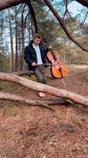 Bella Ciao 🇮🇹 #italy #bellaciao #cello #viral #woods | Diugcello