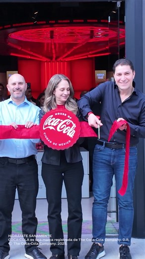 Industria Mexicana Coca-Cola | ¡Es oficial! House of Coca-Cola abre sus puertas en la Ciudad de México para ofrecerte una experiencia única. Tuvimos un día increíble de... | Instagram