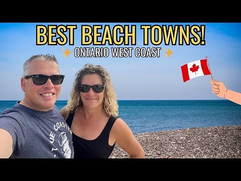 Lake Huron! - Day trip to the BEST Ontario Beaches and Beach Towns | Part 1