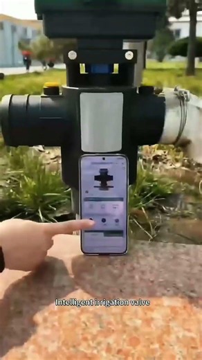 Solar-Powered Smart 3-Way Irrigation Valve (Remote App Control)
