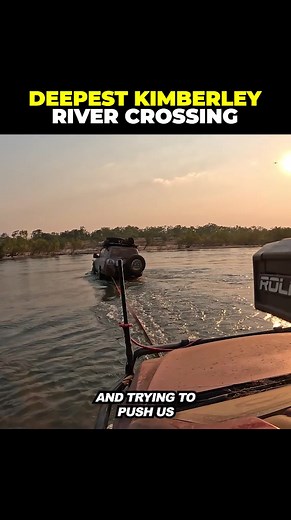 Crossing the DEEPEST Kimberley River in 4x4 Adventure