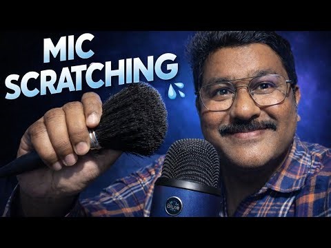 Intense Mic Scratching with spit#vlobenasmrusa