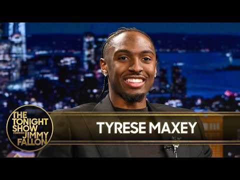 "I Gotta Cook These People": Tyrese Maxey Isn't Afraid to Play Against LeBron James | Tonight Show