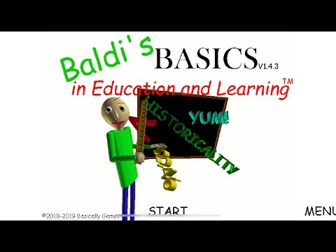 EASIEST WAY TO WIN IN Baldis basics speed run