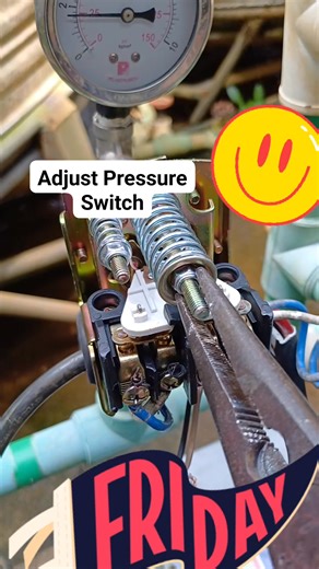 352K views · 2.9K reactions | Actual adjustment of pressure switch water pump . #electrician #relay #control #power #technician #Switch #wiring # #engineering #diy #Electrical | Electricians Guide | Facebook