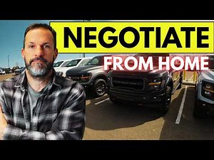 Negotiate NEW Car Price Over EMAIL. SAVE TIME & Money!
