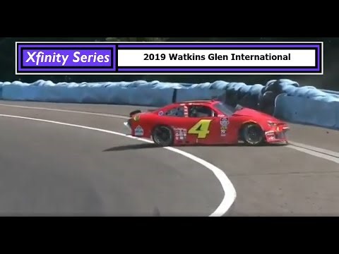 All NASCAR Crashes from the 2019 Zippo 200 at the Glen