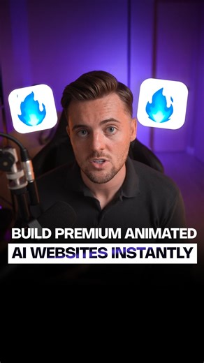 Comment “DESIGN” to get this website design tool. Most AI website builders spit out basic, boring templates. They look the same and feel generic. Flames blue is an AI-powered design tool that builds stunning, professional websites in seconds. Think of it like this: Instead of a cookie-cutter website generator, it’s like having a top-tier web designer in your pocket. Here’s how it works: 1. Type your prompt or describe your site idea. 2. Click generate. 3. Watch it build a custom layout with clea
