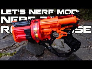 Let's NERF Mod: NERF Rival Roundhouse XX-1500 (Internals/Spring Upgrade/Seal)