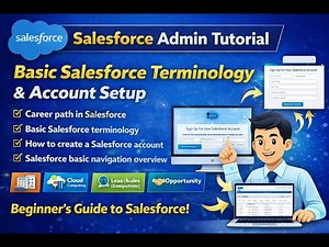 Salesforce Admin Tutorial | Basic Salesforce Terminology & Account Setup