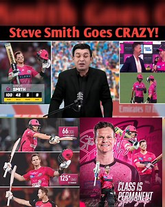 Steve Smith’s MONSTER Century in BBL 🔥 35 Age But Still UNSTOPPABLE! #SteveSmith #BBL #SteveSmithCentury #BigBashLeague #CricketNews #CricketAnalysis #SteveSmithBBL #SydneySixers #T20Cricket #CricketWorld #SteveSmithComeback #CricketFans #BBL2025 | Wasti