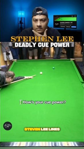 STEPHEN LEE INSANE Backspin! 🔥 . #snooker #8ballpool #billiards #trickshots