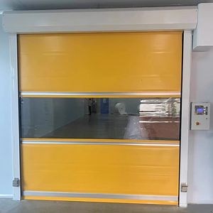 [Hot Item] Remote Control PVC Fabric Rapid Rolling Door for Factory