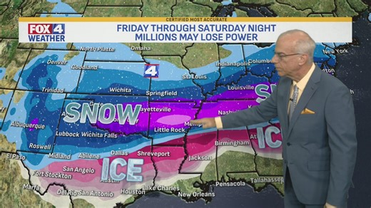 Tuesday evening forecast